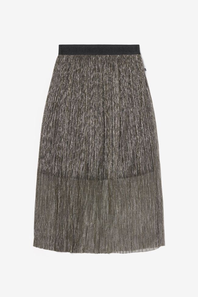 Jupe longue Goldygi dorée