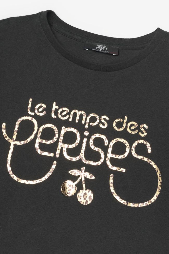 T-shirt manches longues Izbagi noir