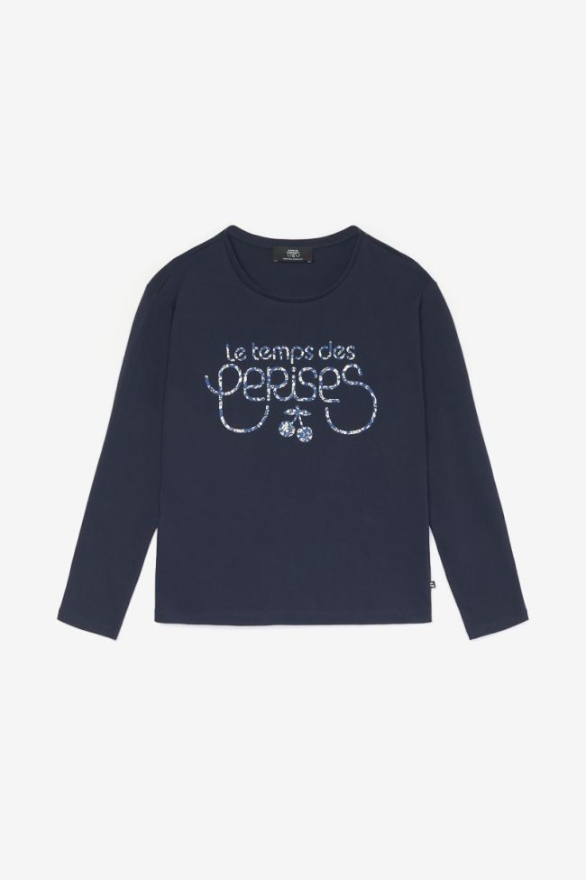 T-shirt manches longues Latygi bleu marine