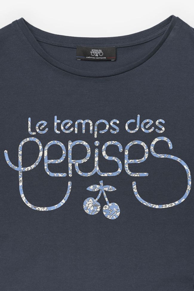 T-shirt manches longues Latygi bleu marine