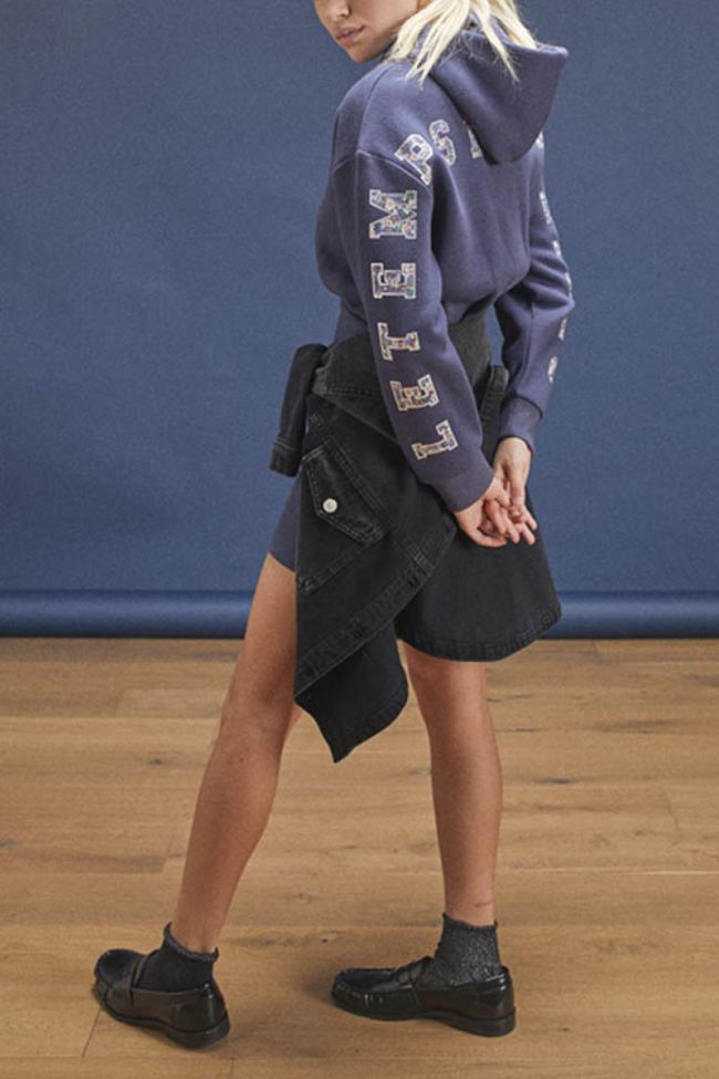 Robe sweat Lindsygi bleu profond