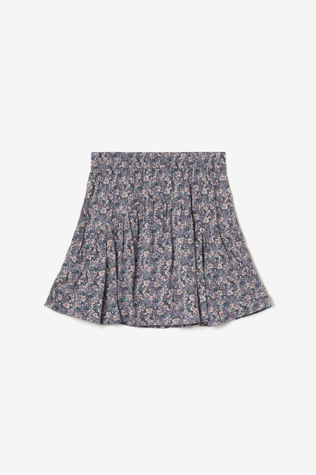 Jupe short Lydiagi à motif fleuri