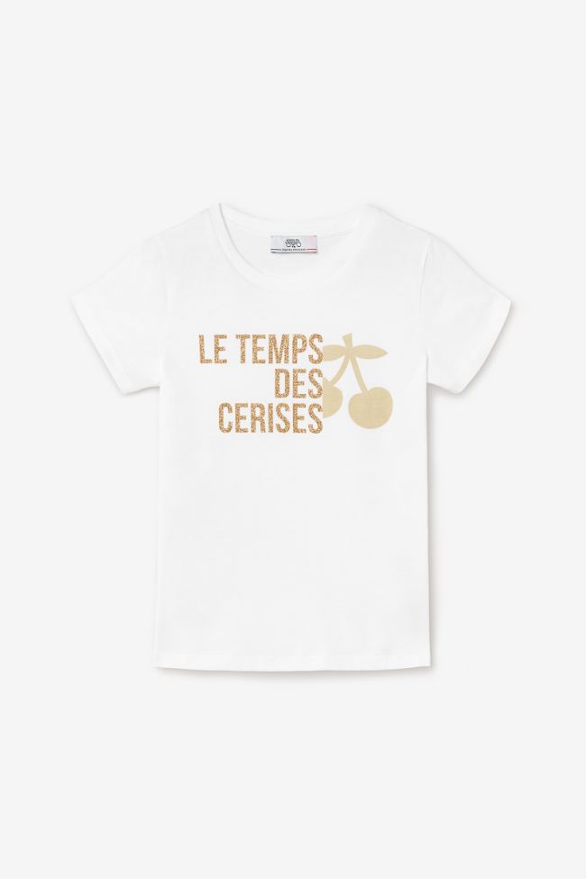 T-shirt Nastiagi écru imprimé