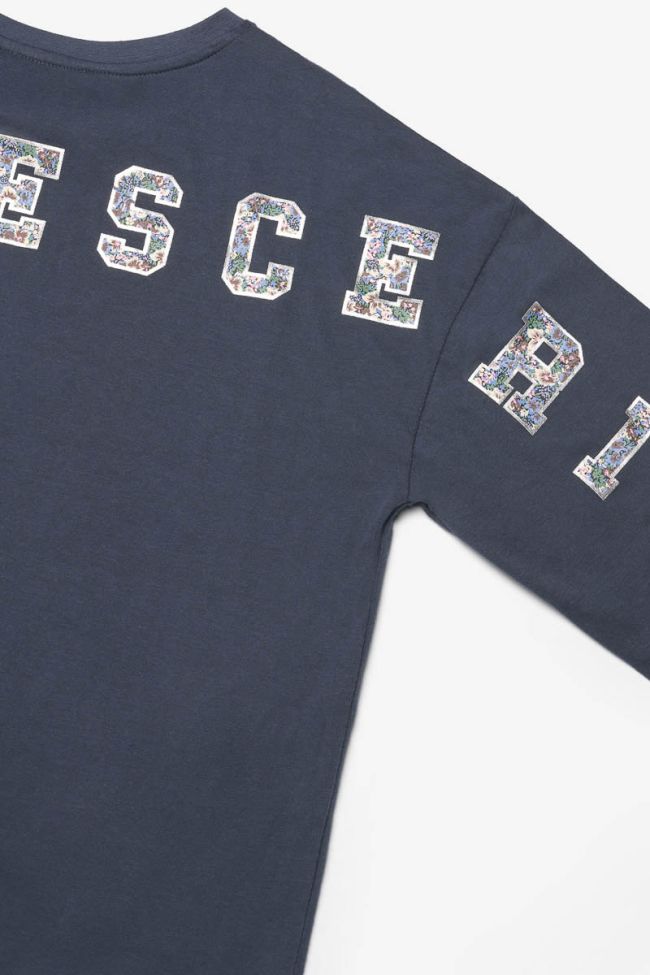 T-shirt manches longues Ponogi bleu marine