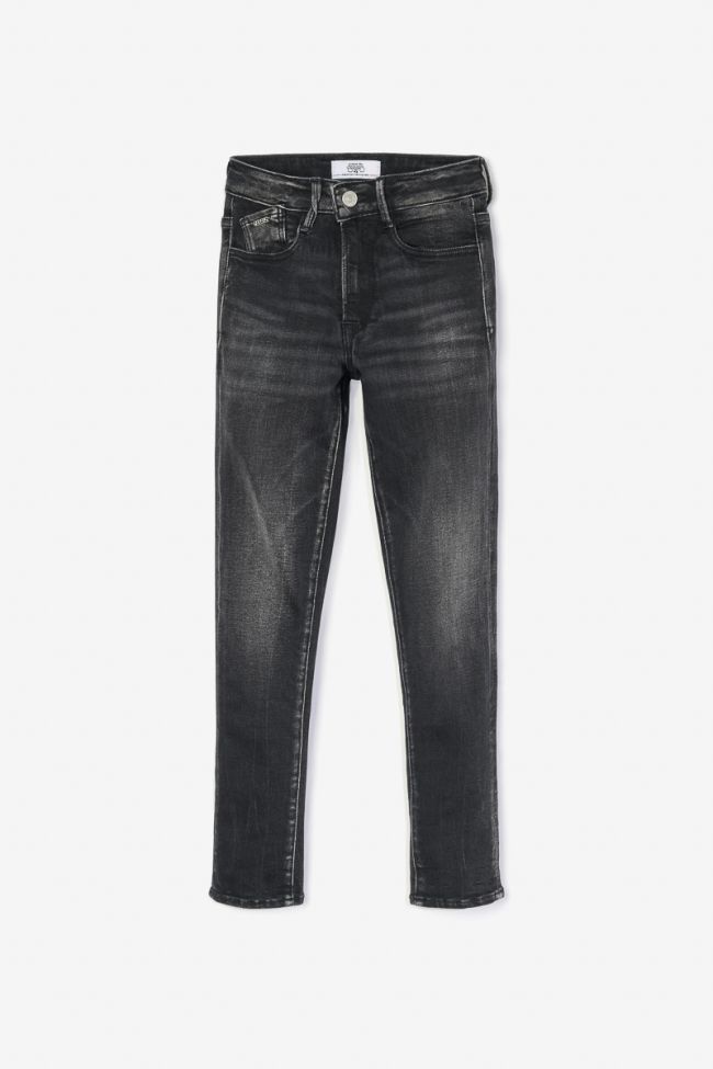 Jeans power skinny taille haute noir N°1