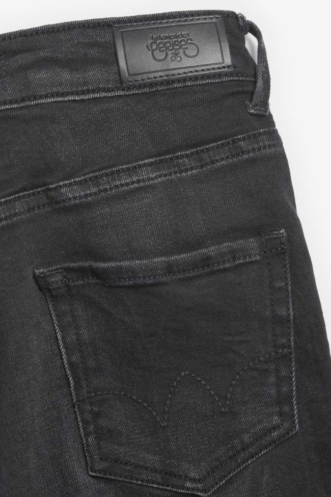 Jeans power skinny taille haute noir N°1