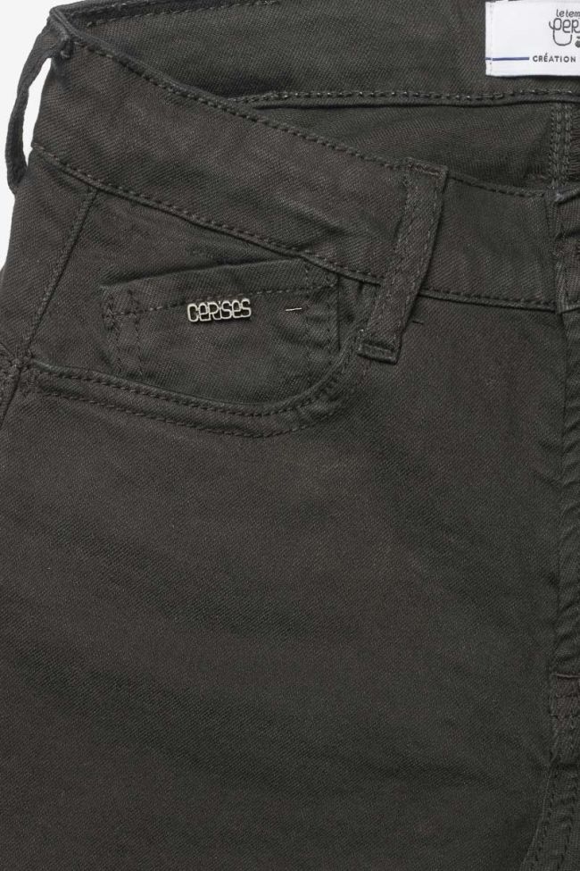 Jeans pulp regular taille haute noir N°0