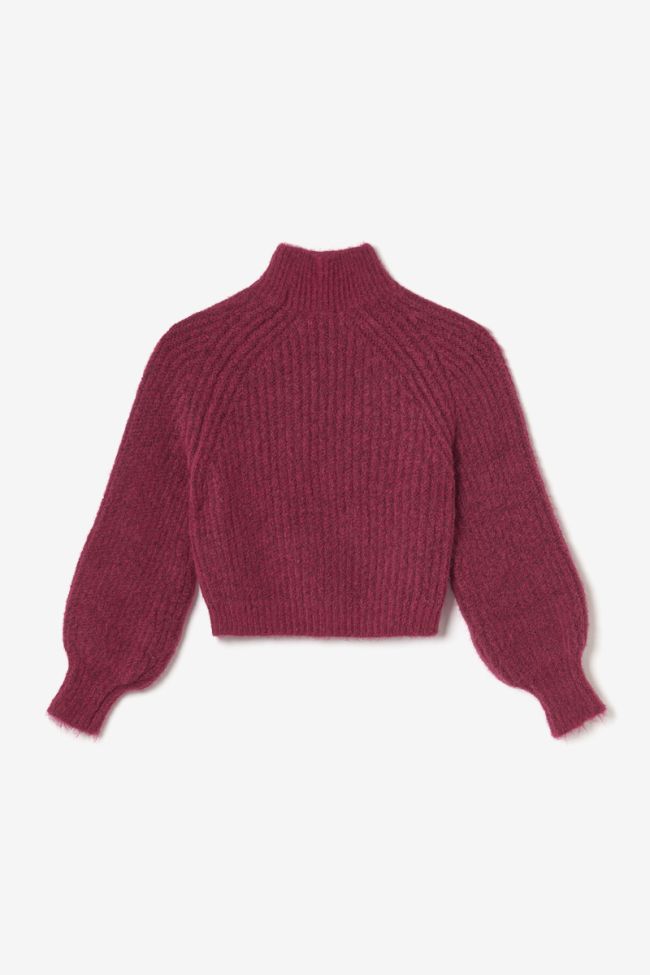 Pull Streetgi framboise chiné