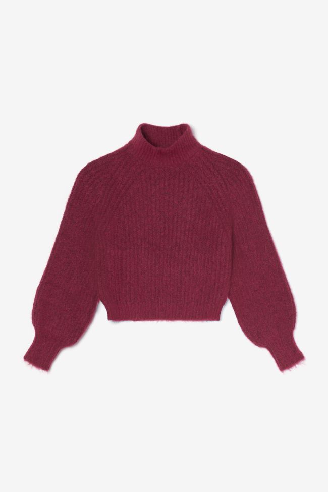 Pull Streetgi framboise chiné