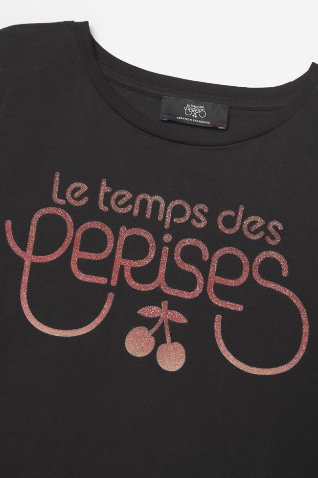 T-shirt manches longues Yunogi noir