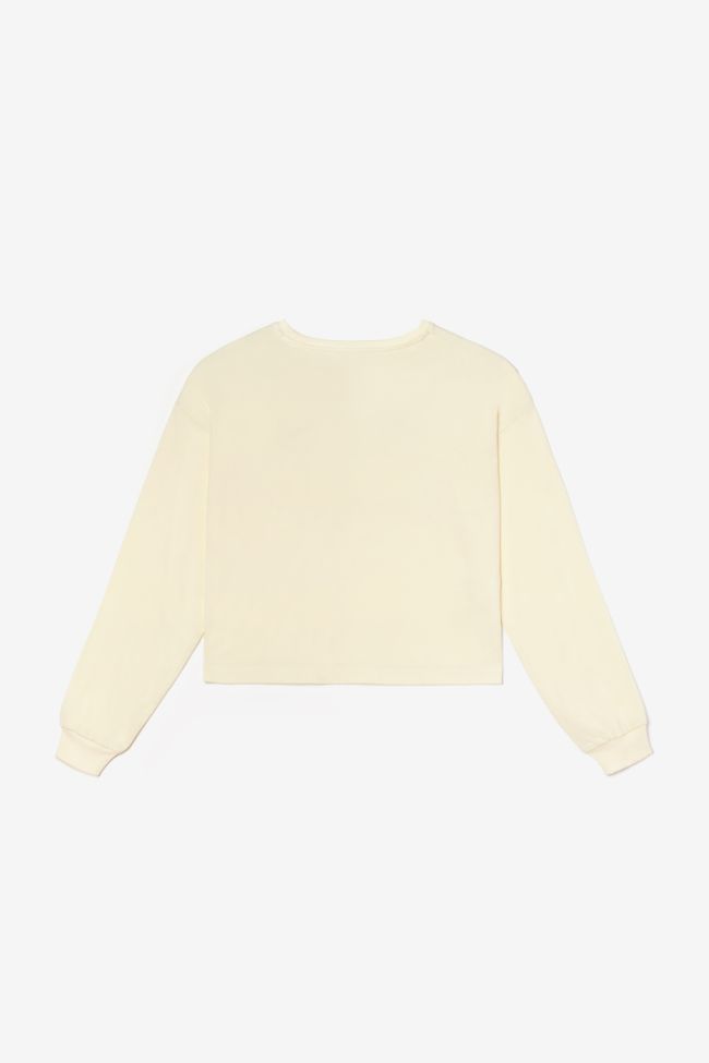 T-shirt manches longues Yunogi vanille