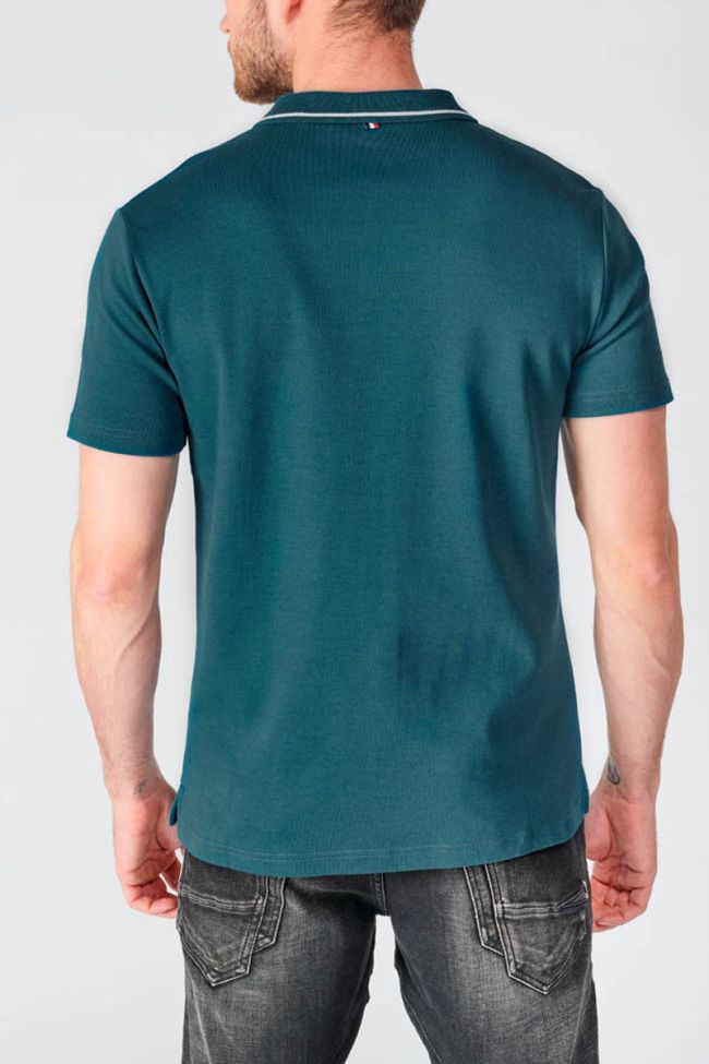 Polo Aron bleu canard