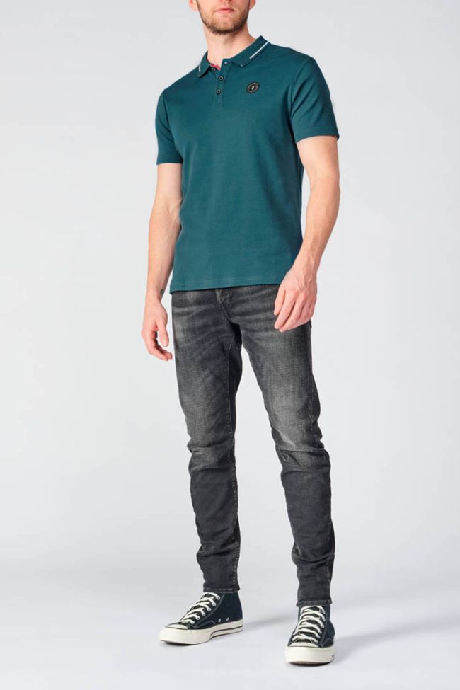 Polo Aron bleu canard