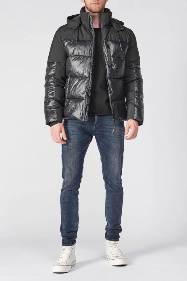 Doudoune bi-matière Bartol noire