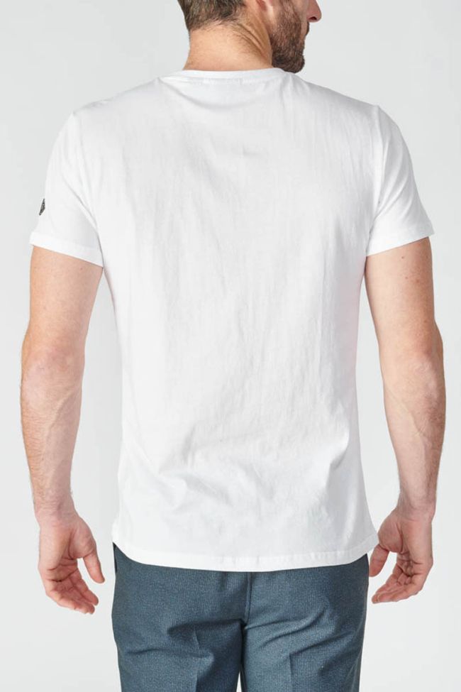 T-shirt Casi blanc imprimé