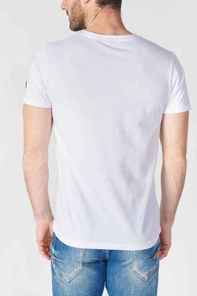 T-shirt Corki blanc imprimé