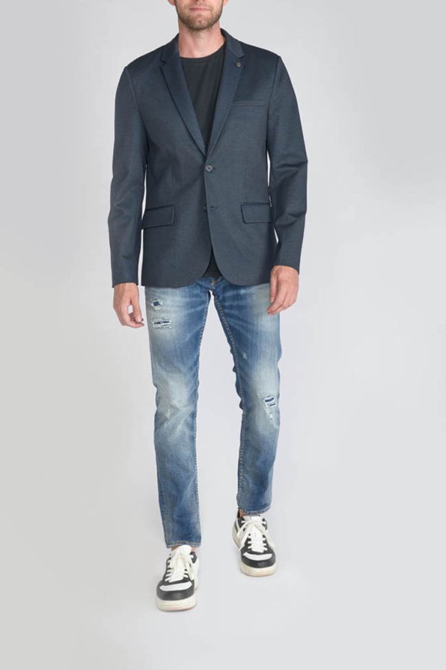 Blazer Faron bleu marine chiné