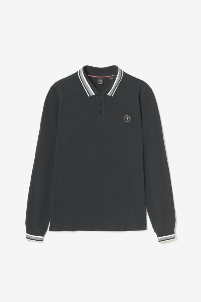 Polo manches longues Gilor noir