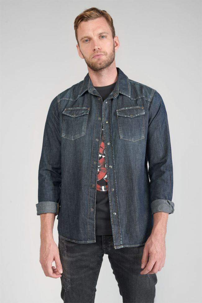Chemise Juanito en jeans brut