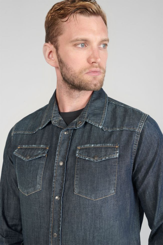 Chemise Juanito en jeans brut