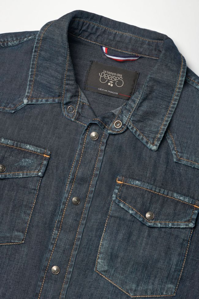 Chemise Juanito en jeans brut