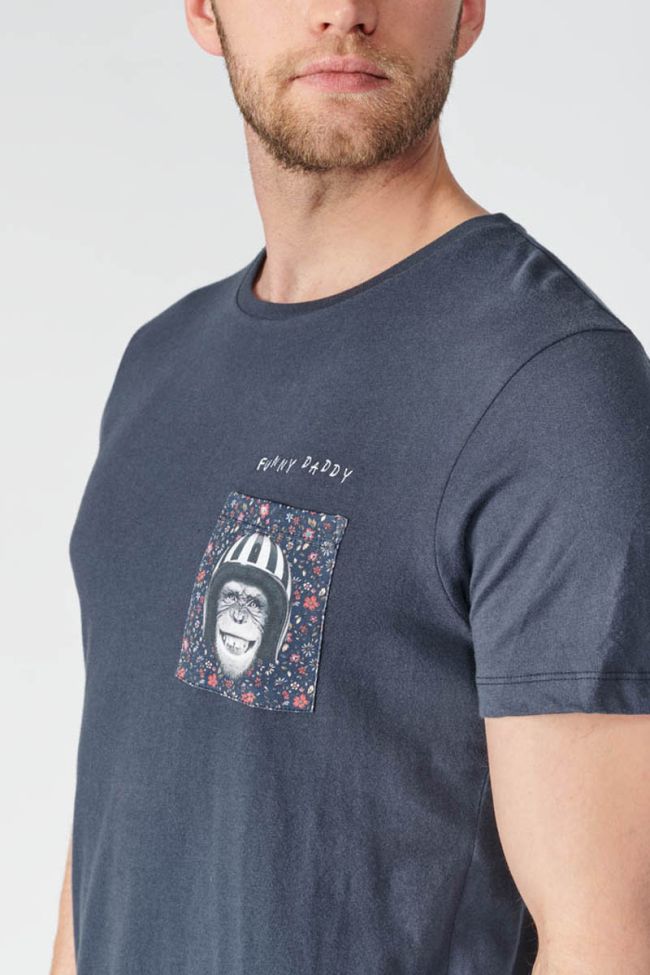 T-shirt Lesin bleu marine