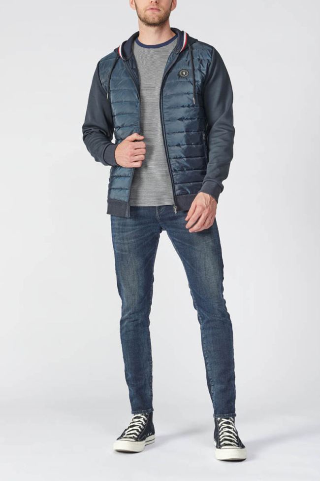 T-shirt Loxel gris à rayures