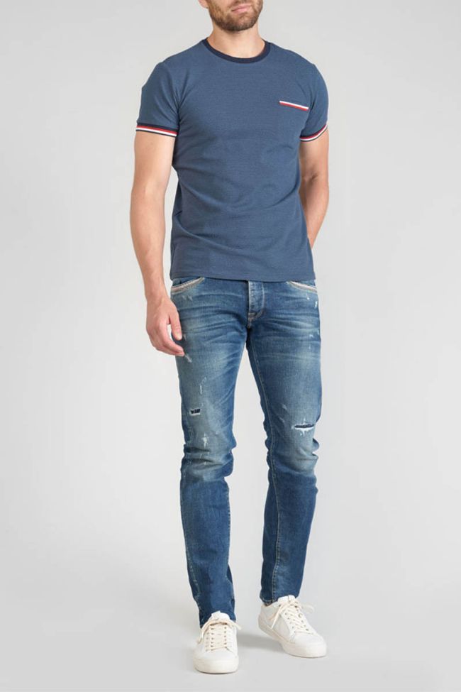 T-shirt Midal bleu