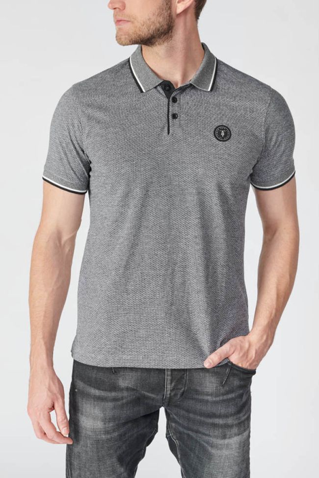 Polo Simar gris et noir