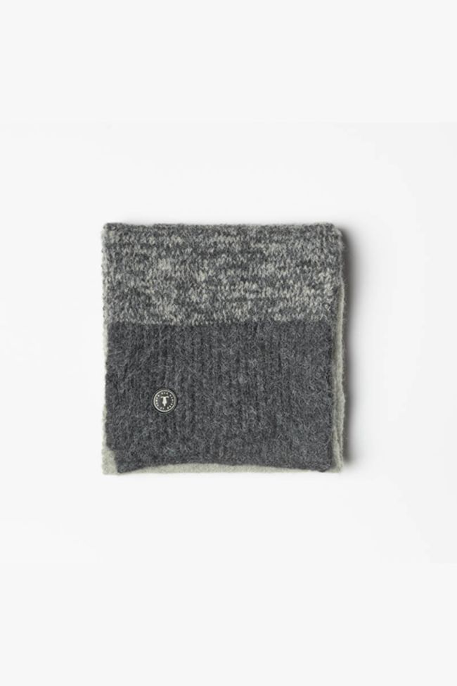 Echarpe Taurin grise et noire