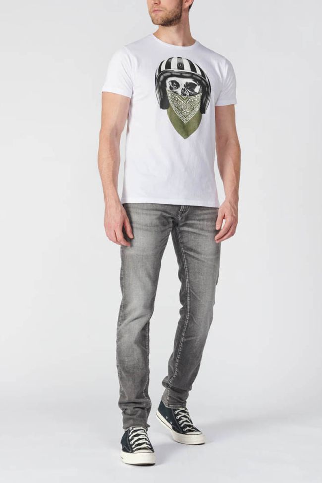 T-shirt Veigar blanc imprimé