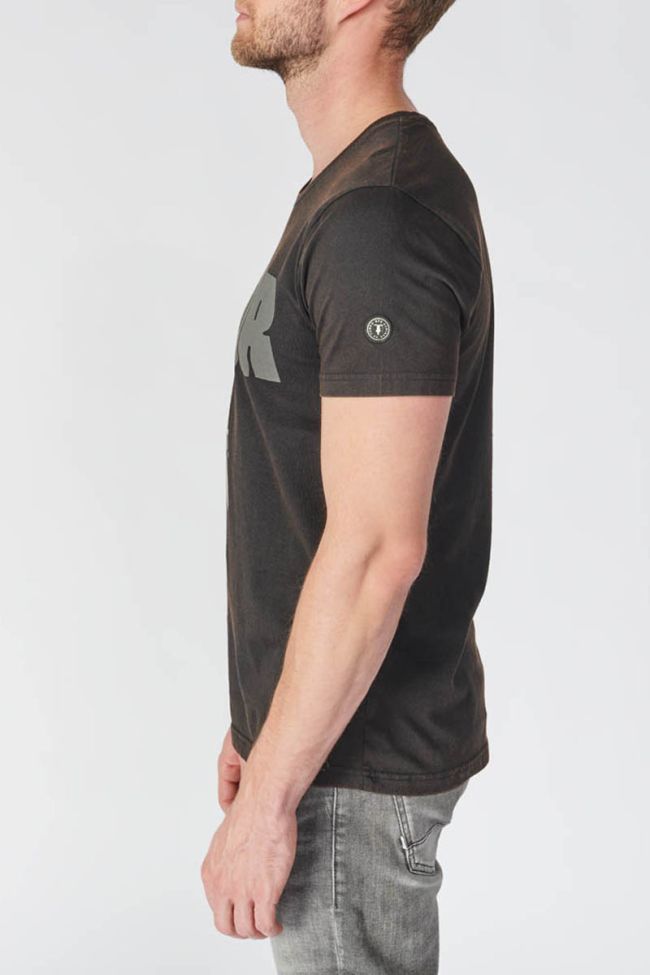 T-shirt Vladim noir imprimé