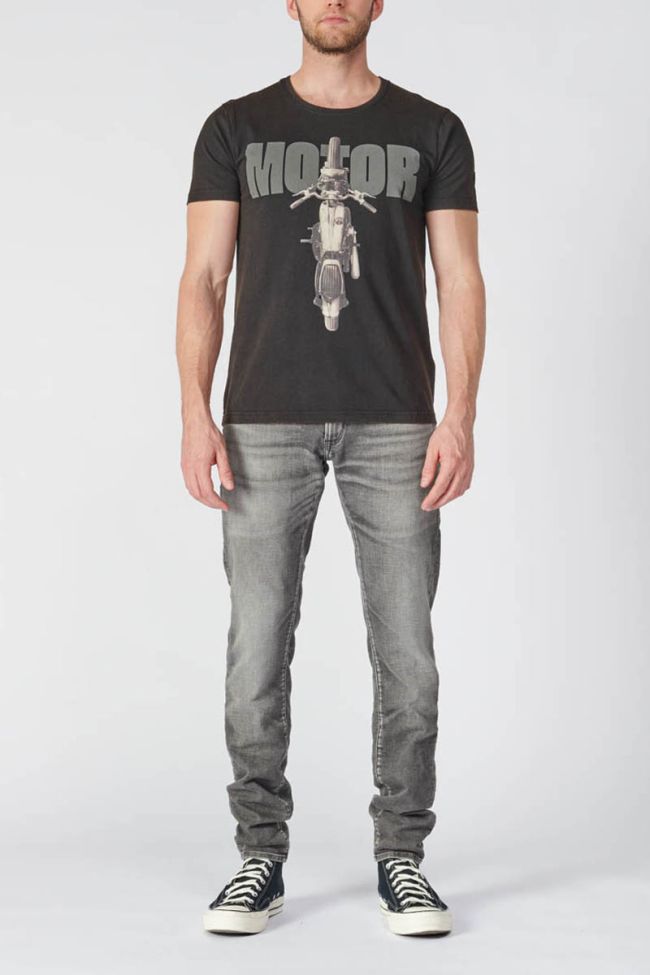 T-shirt Vladim noir imprimé