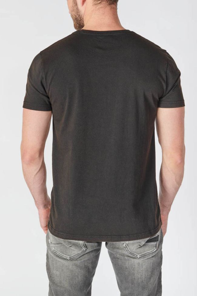 T-shirt Vladim noir imprimé
