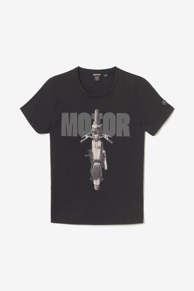 T-shirt Vladim noir imprimé