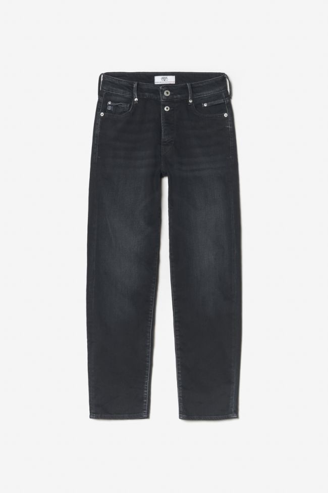 Jeans 400/18 mom Basic taille haute 7/8ème bleu-noir N°1