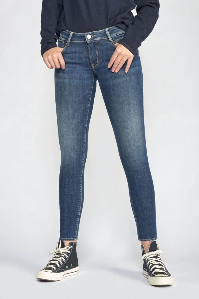 Jeans pulp slim Cluzo 7/8ème bleu N°2