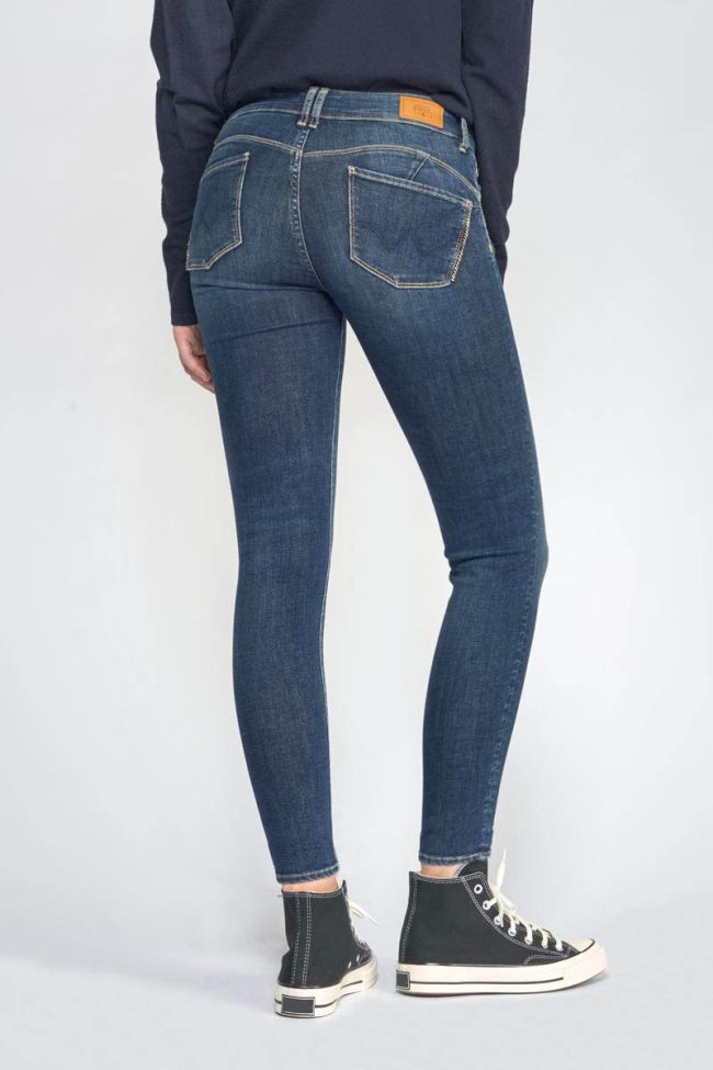 Jeans pulp slim Cluzo 7/8ème bleu N°2