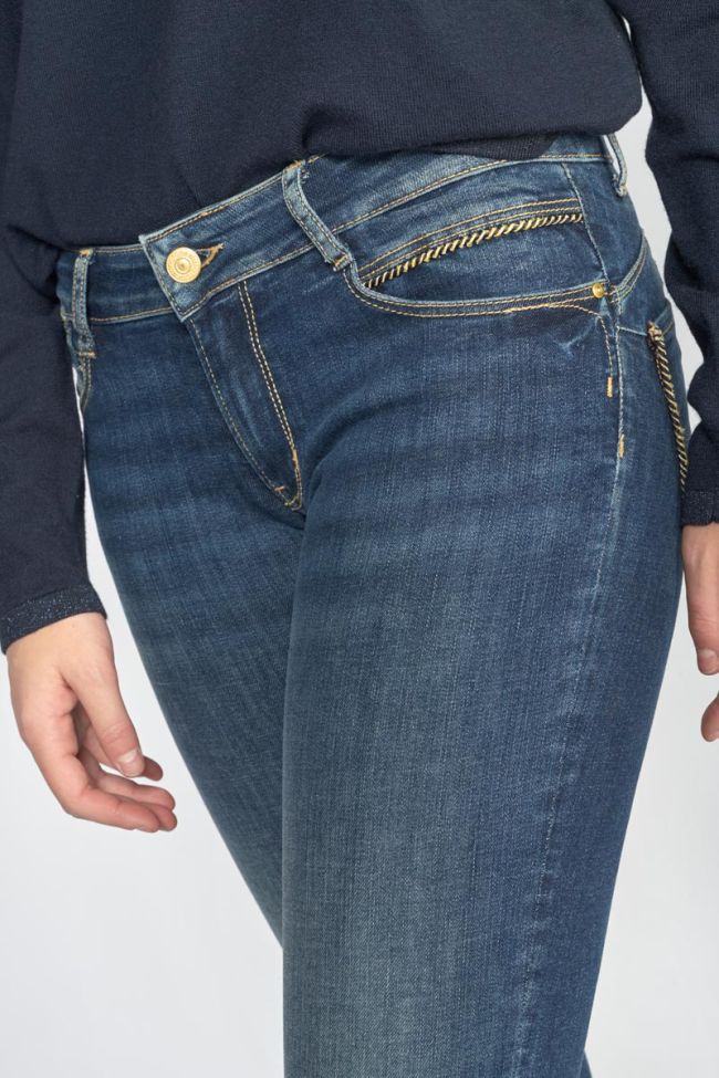 Jeans pulp slim Cluzo 7/8ème bleu N°2