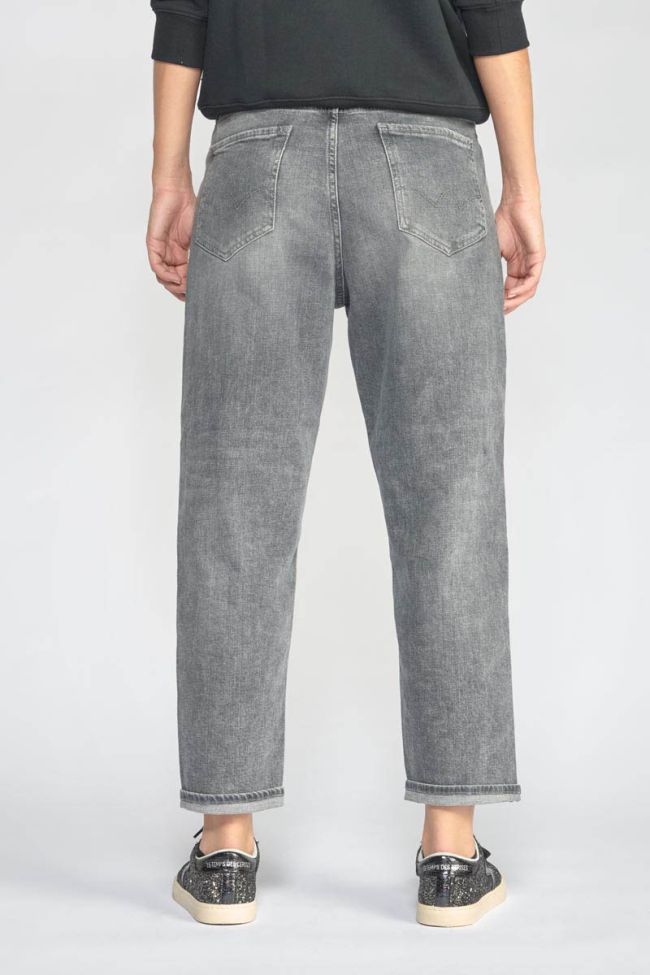 Jeans boyfit Cosy 7/8ème gris N°3