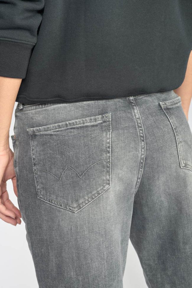 Jeans boyfit Cosy 7/8ème gris N°3