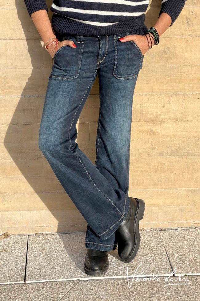 Efter flare by Véronika Loubry jeans bleu N°1