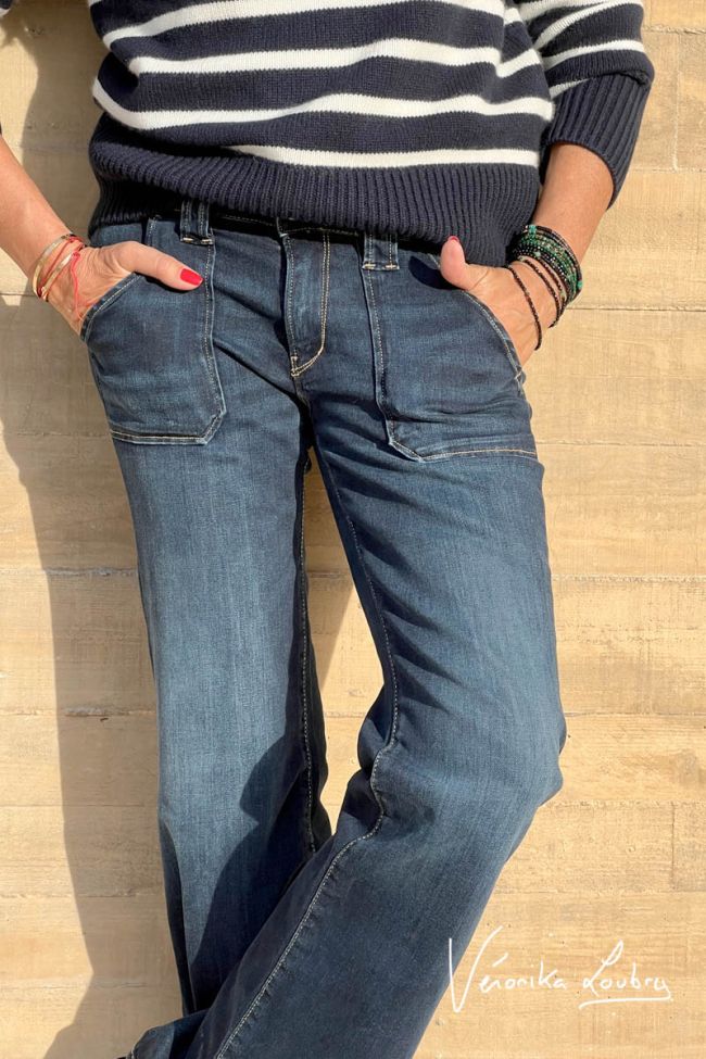 Efter flare by Véronika Loubry jeans bleu N°1