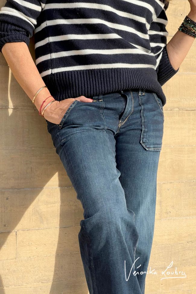 Efter flare by Véronika Loubry jeans bleu N°1