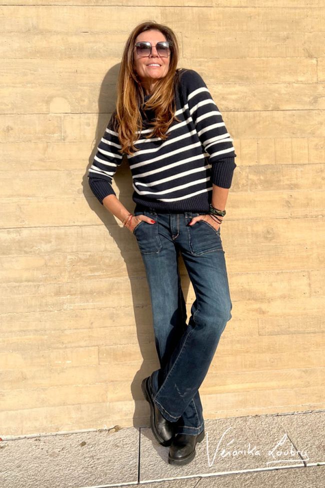 Efter flare by Véronika Loubry jeans bleu N°1