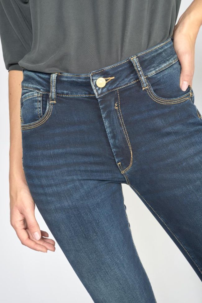 Jeans pulp slim Hagen taille haute bleu N°1