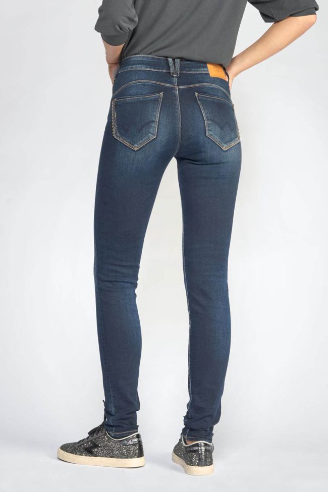 Jeans pulp slim Hagen taille haute bleu N°1