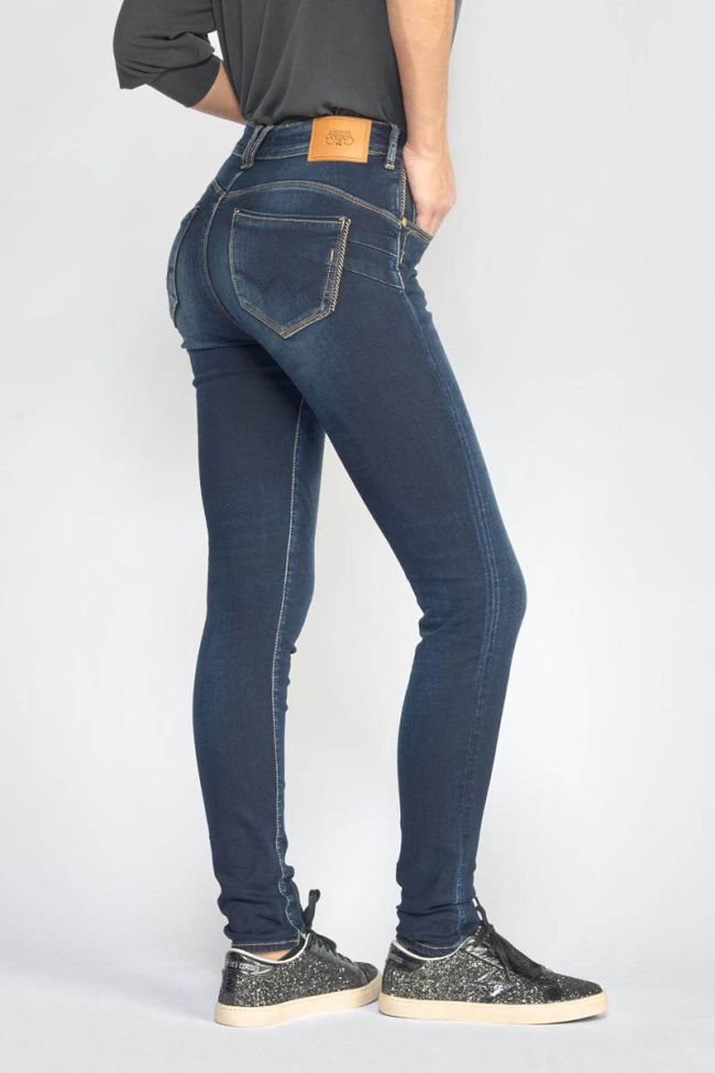 Jeans pulp slim Hagen taille haute bleu N°1