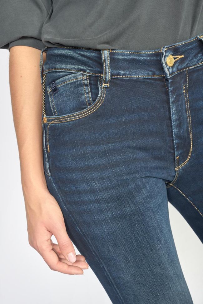 Jeans pulp slim Hagen taille haute bleu N°1