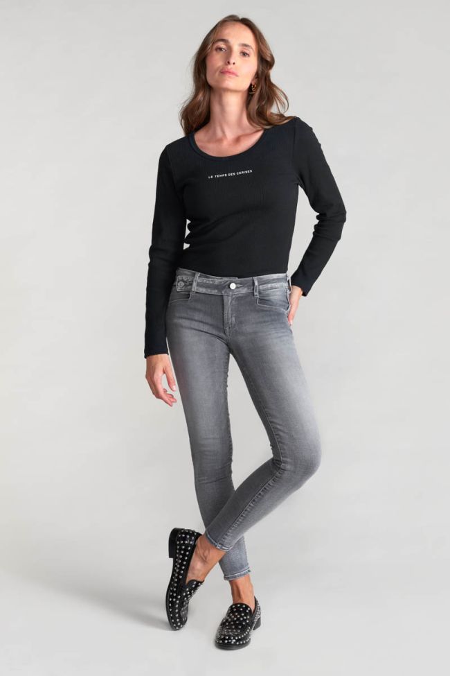 Jeans pulp slim Jarry 7/8ème gris N°3